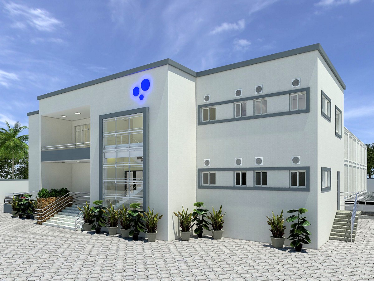 Architectural Image of MDXi Lekki II data center